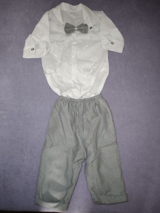 Chłopięce Ubranko do chrztu r.62