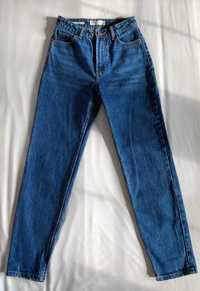 Ciemnoniebieskie spodnie jeans rozmiar XXS/32