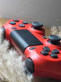 Oryginalny Dualshock V2 PlayStation Sony czerwony PS 45 fat slim pro