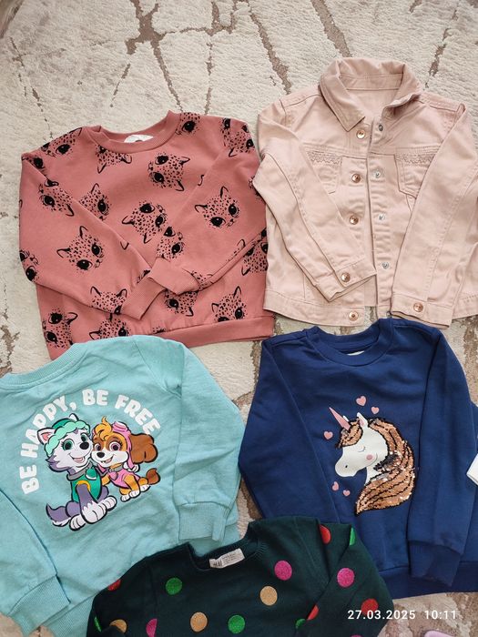 Пакет одягу на дівчинку