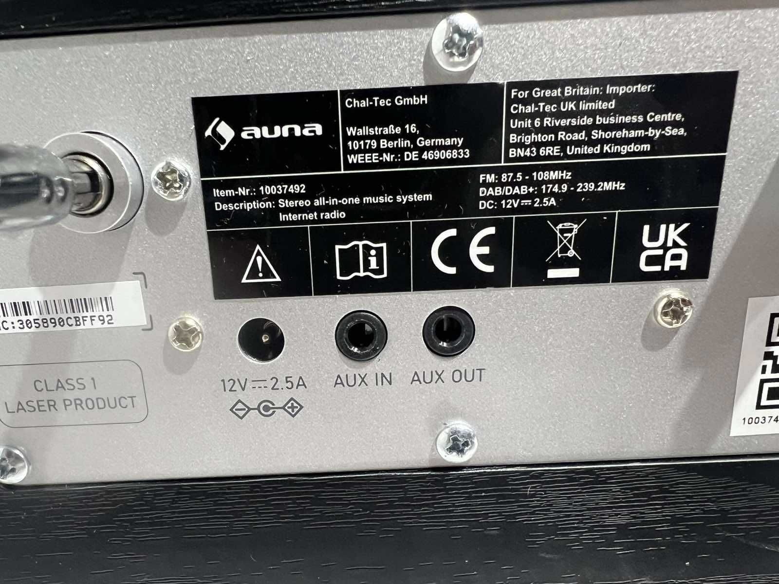 Топовое интернет радио с лучшим звуком auna Connect CD MKII