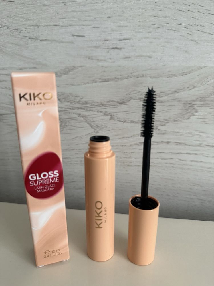 Подарунковий набір KIKO Milano косметичка та туш Gloss Supreme