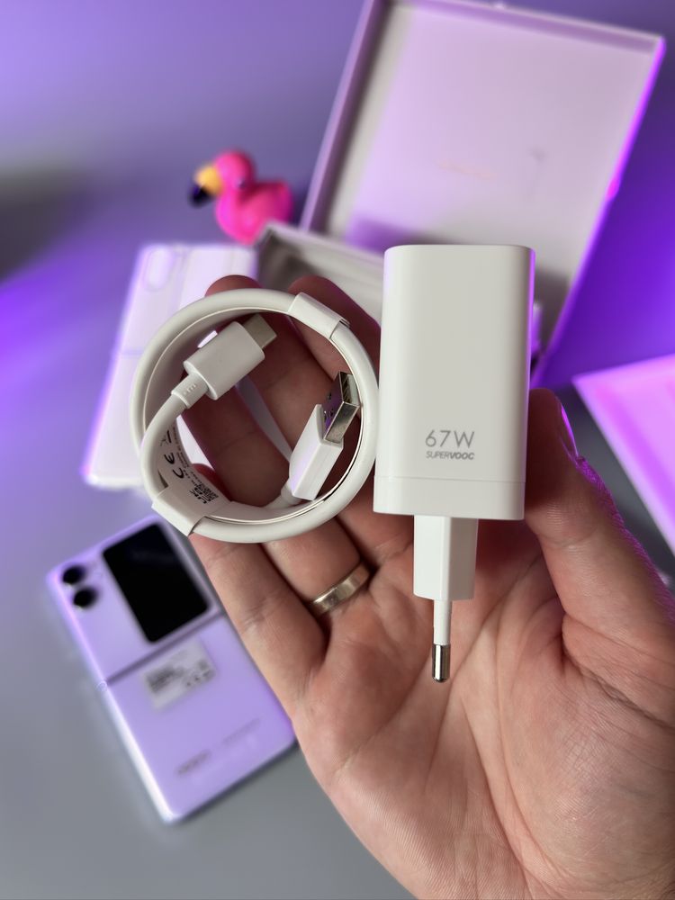 NEW OPPO Find N2 Flip 8 256 ГБ | 2фіз СІМ | 1 цикл зарядки | глобалка