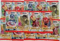 100 kart 20 saszetek Lego MARVEL Avengers Trading Card Collection