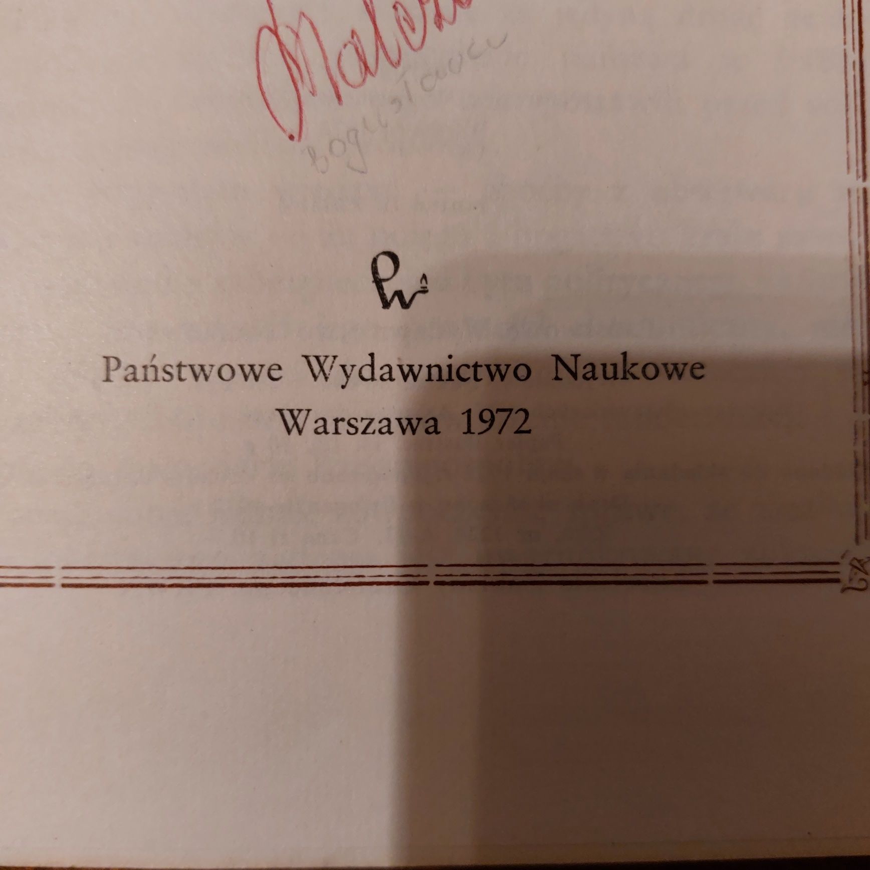 Tadeusz Mizia O Komisji Edukacji Narodowej PWN 1972