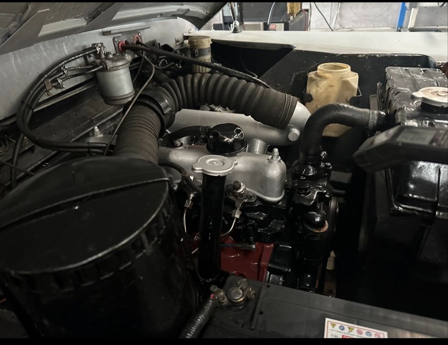 Motor reconstruido Land Rover Serie 3 - Troco por mota de enduro