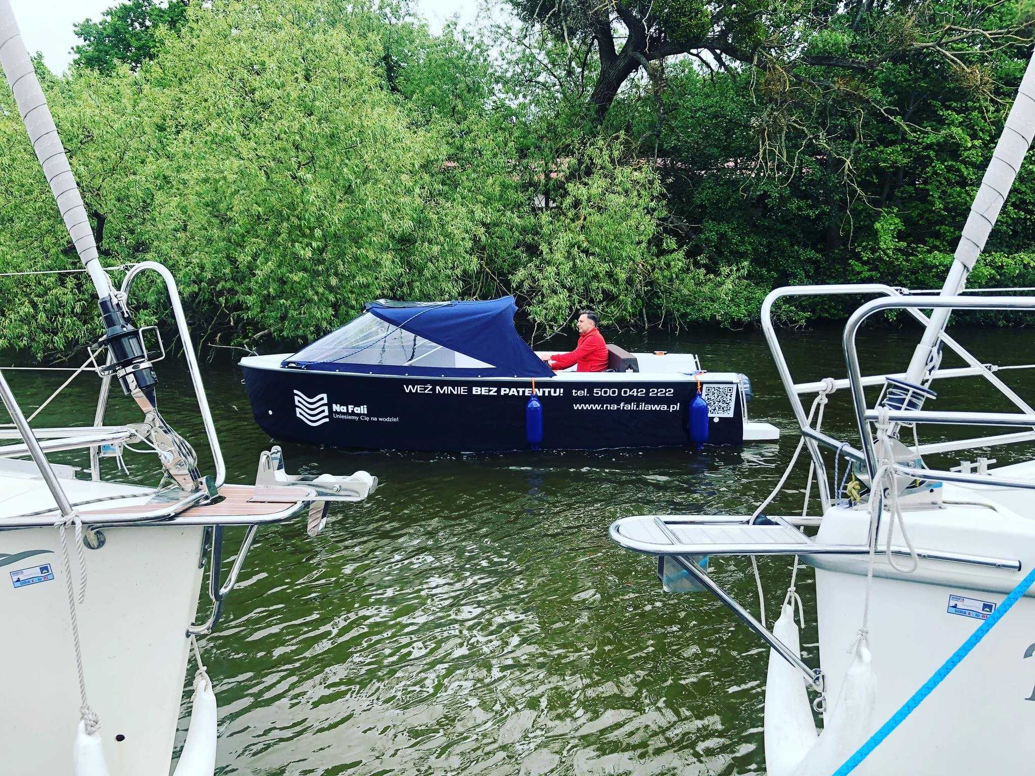 Turystyczna łódź motorowa Falon 560 Olsztyn mboats