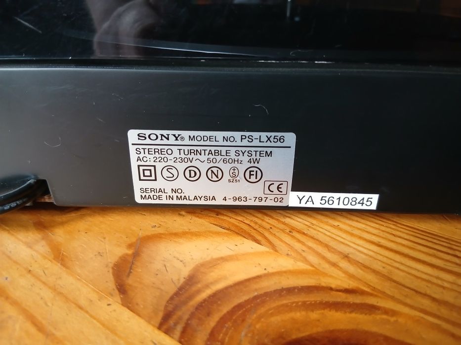 Gramofon Sony ps lx 56