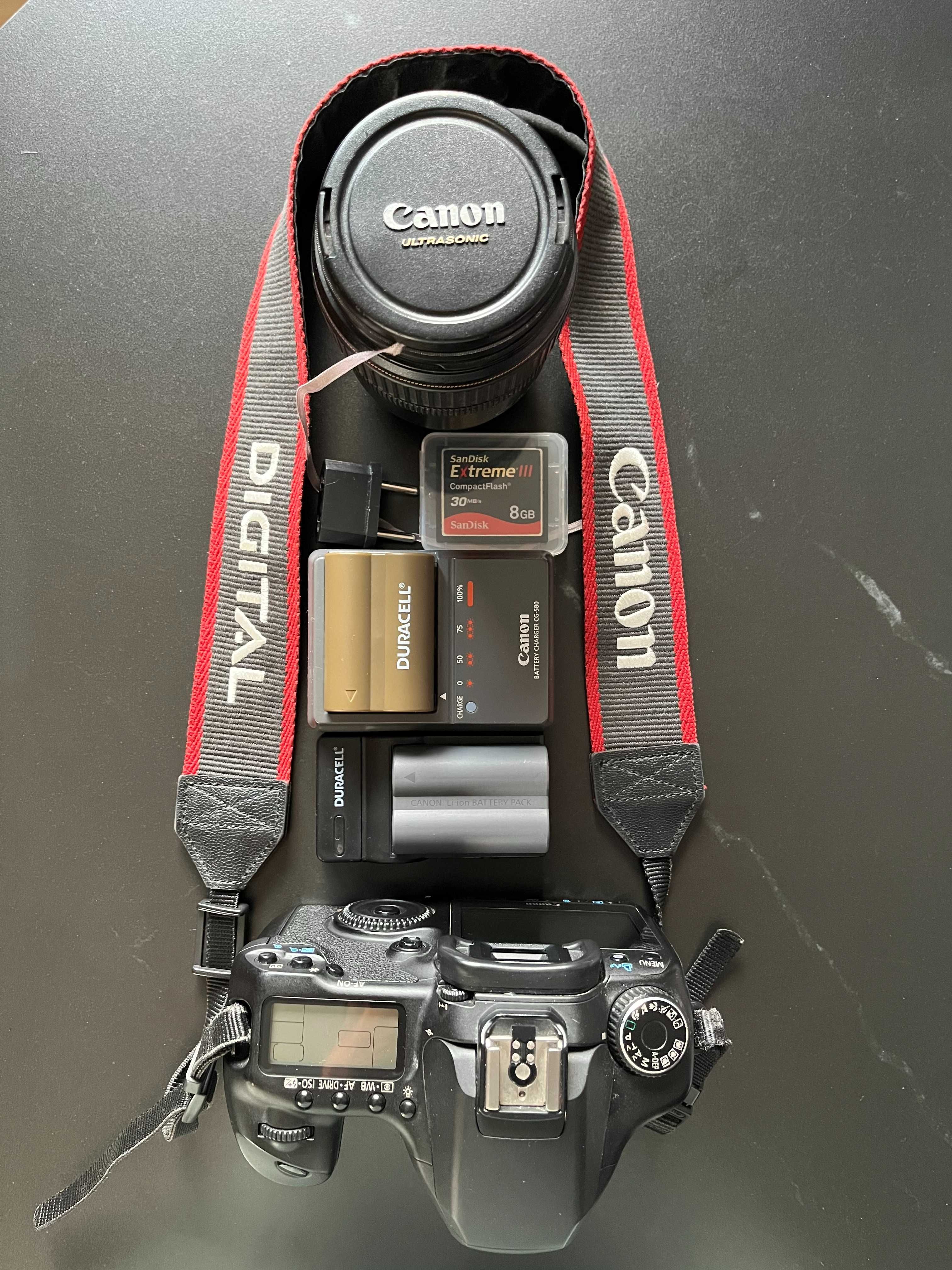 CANON EOS 40D z obiektywem EFS 17-85 mm - komplet