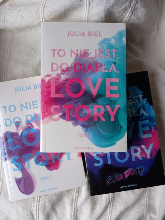 To nie jest do diabła love story Julia Biel tom 1, 2 ,3