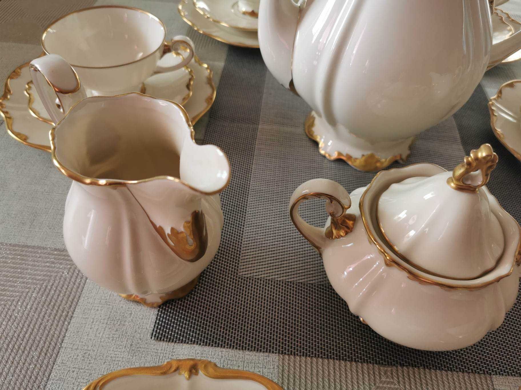 Serwis porcelanowy na 6 osób Sorau ecru Prinzess