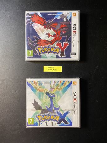 Pokémon X (Novo) e Pokémon Y (Novo)