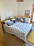 741187 - Quarto com cama de casal, com varanda...