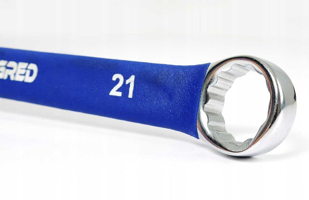 Klucze płasko-oczkowe 25 szt Profesjonalny zestaw kluczy + PŁACHTA