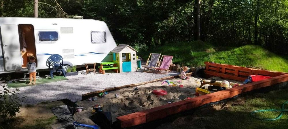 Podwójna działka ROD Wilanówka, Vogla, Wilanów