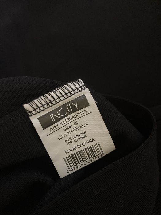 Красивое новое платье, размер м (46), incity, гарна чорна сукня жіноча