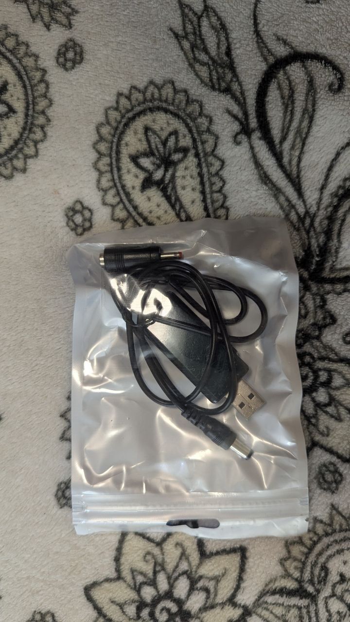 Сетевой Кабель для Роутера 12/9v +переходник