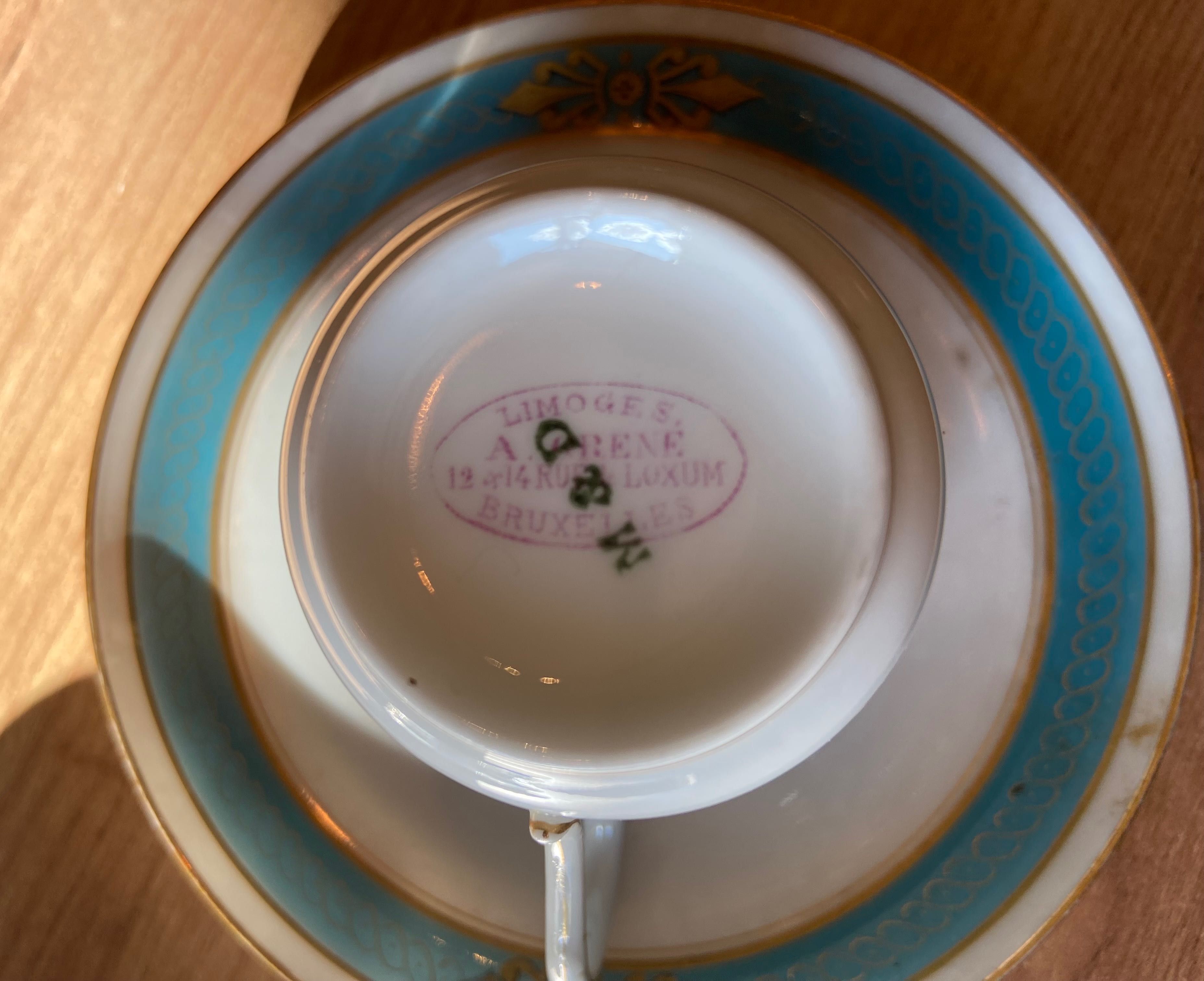 Serwis LIMOGES porcelana Francja
