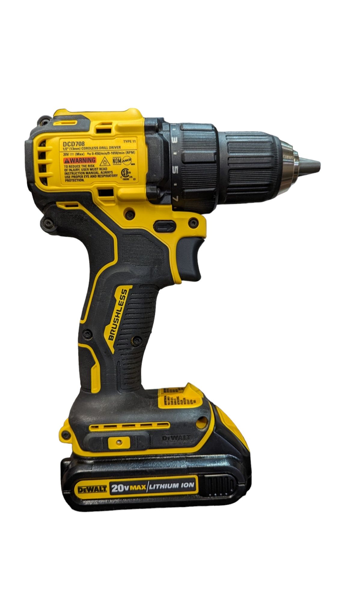 Шуруповерт DeWALT DCD708c2