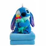 Maskotka Lilo I Stitch Z Kocem Scrumble 3w1 Pluszak Stitch Niebieski