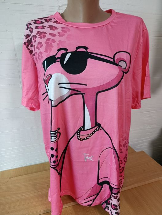 Футболка прикольна пантера  3D принт з цікавим 3D принтом