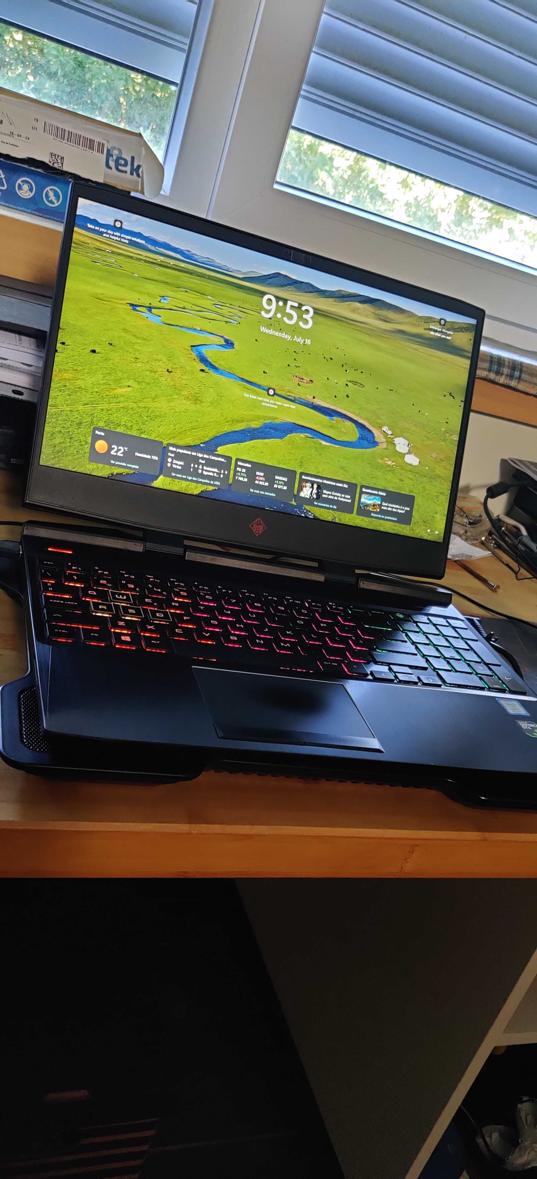 HP OMEN 15 em excelente estado