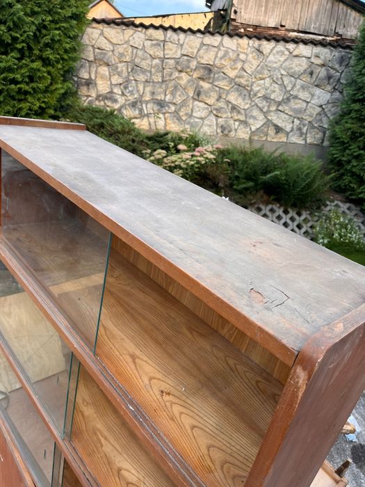 Meble vintage / PRL szafka biblioteczka + starszy