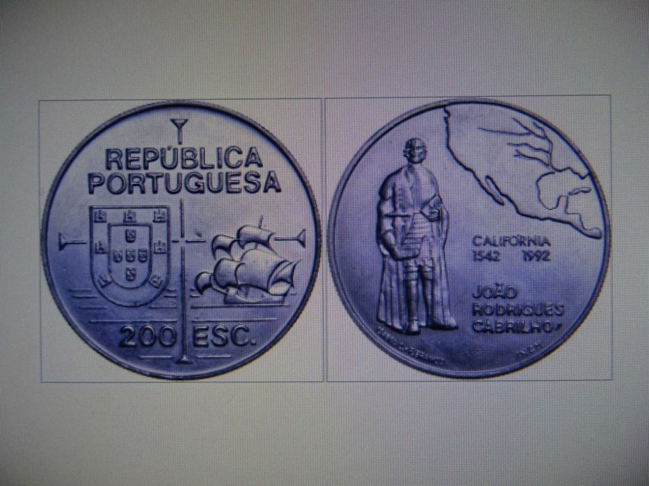 Moedas Comemorativas Descobrimentos Terras Mares Tordesilhas América