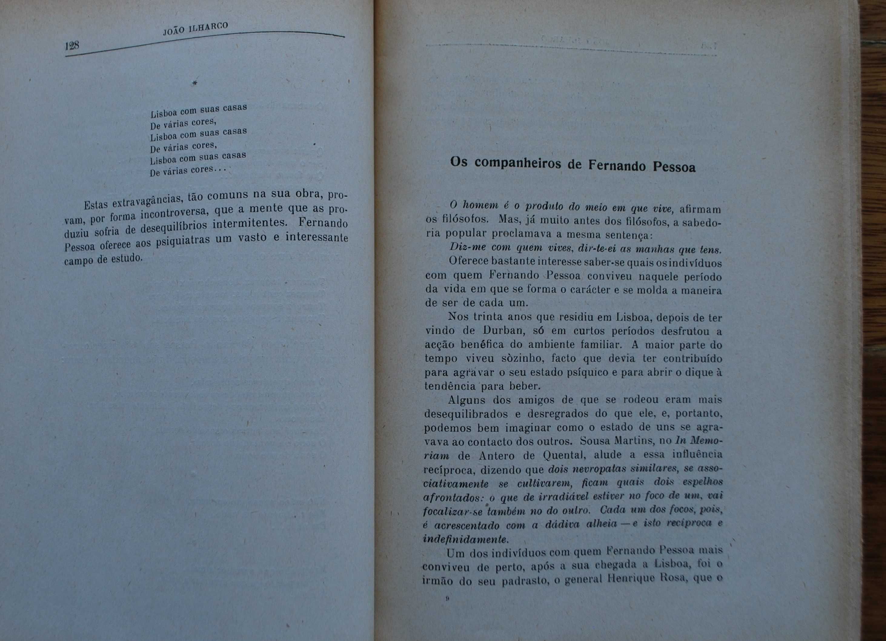 Libelo Contra A Poesia Modernista de João Ilharco - 1. Edição Ano 1955