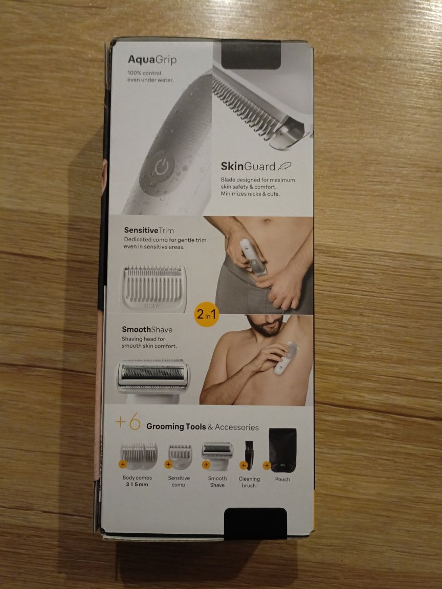 Trymer do ciała Braun BG5550 golenie przycinanie