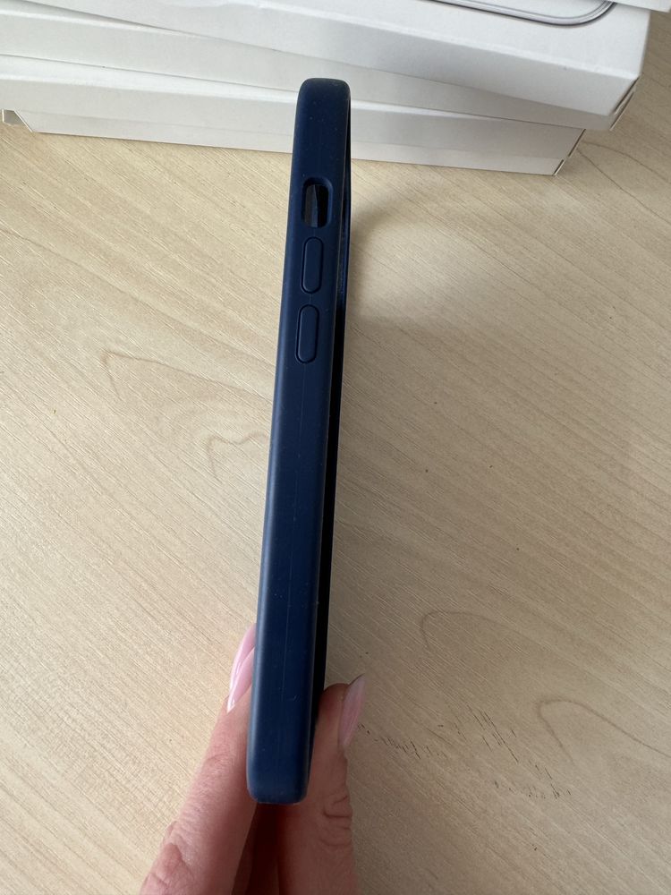 Чохол для Apple iPhone 15 MAKE Silicone Navy Blue