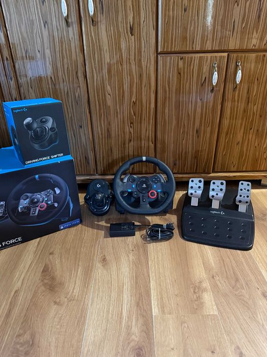 Kierownica Logitech G29 DrivingForce PC/PS4/PS5 + Shifter - Pudełko!