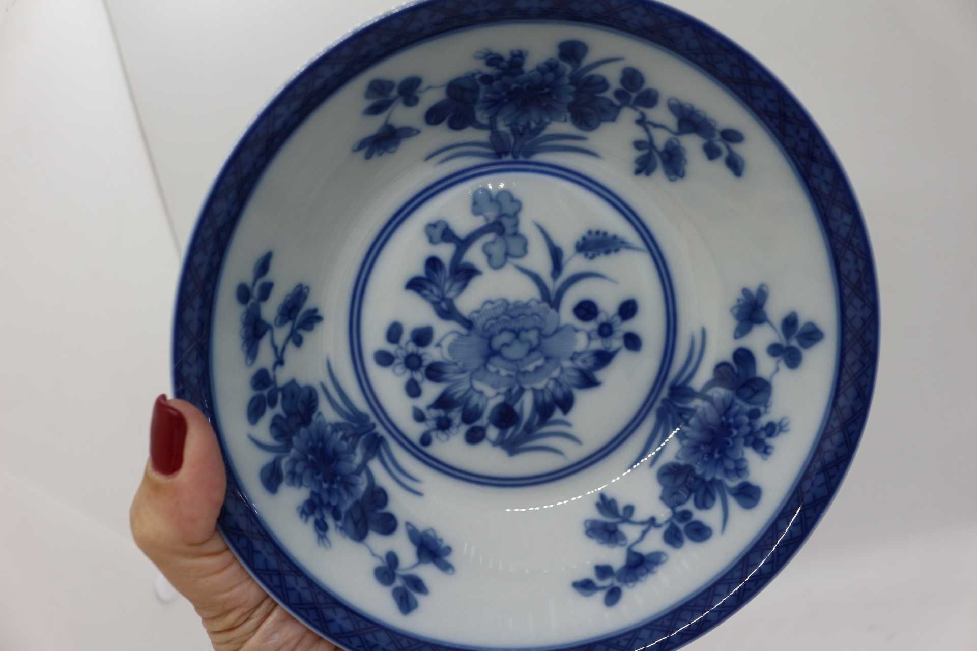 Taça de Cereais Coleção Blue Canton Mottahedeh Vista Alegre 1992