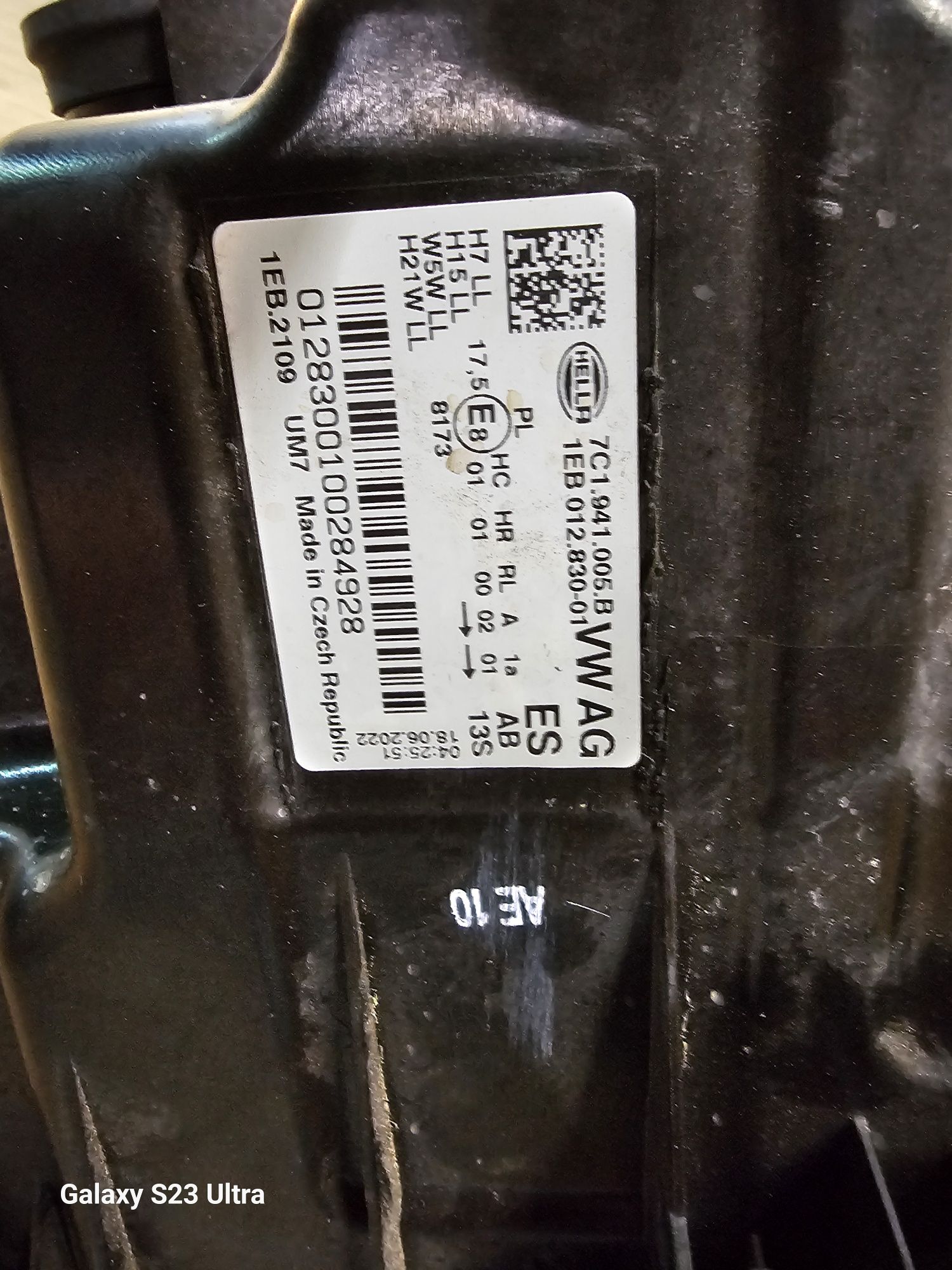 VW CRAFTER 7C MAN TGE lampa lewa przednia