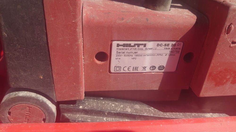 Bruzdownica HILTI DC-SE20