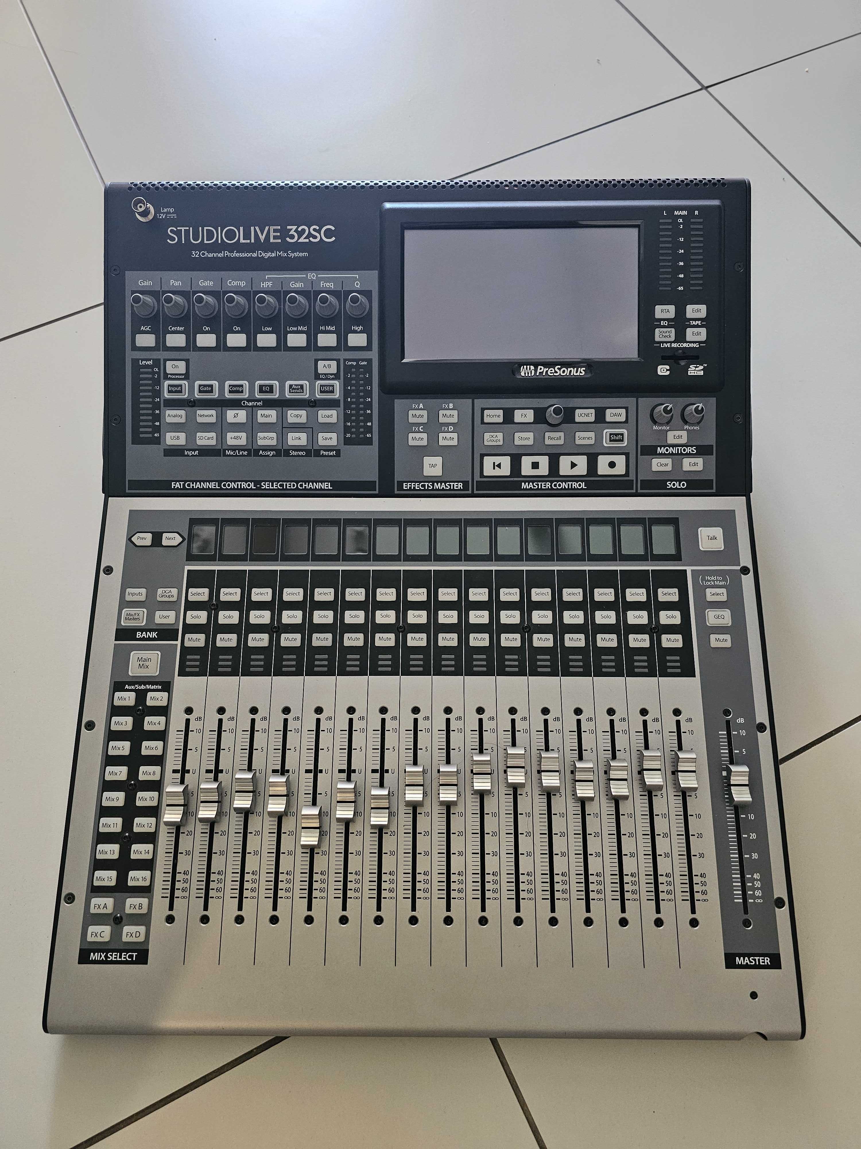 PreSonus Studiolive 32SC + Studiolive 24R / Mikser + Mixer (stagebox)