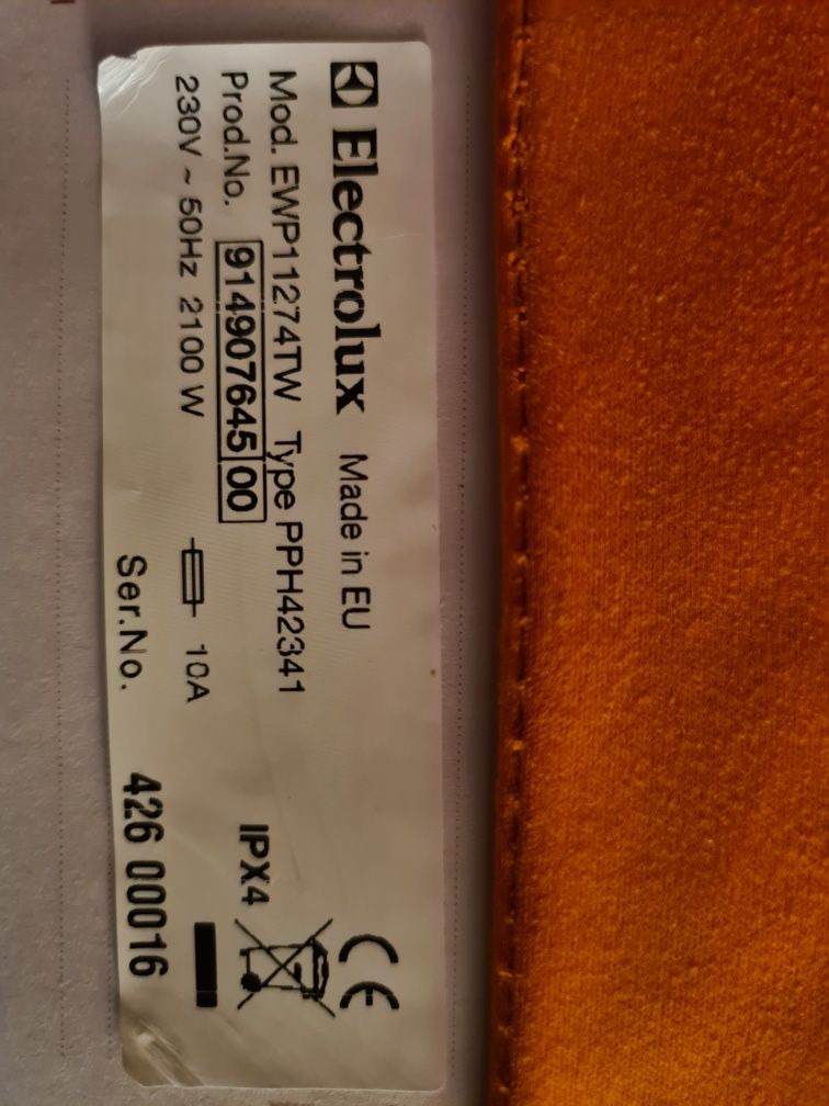 Pralka Electrolux EWP11274TW TIME MANAGER - na części