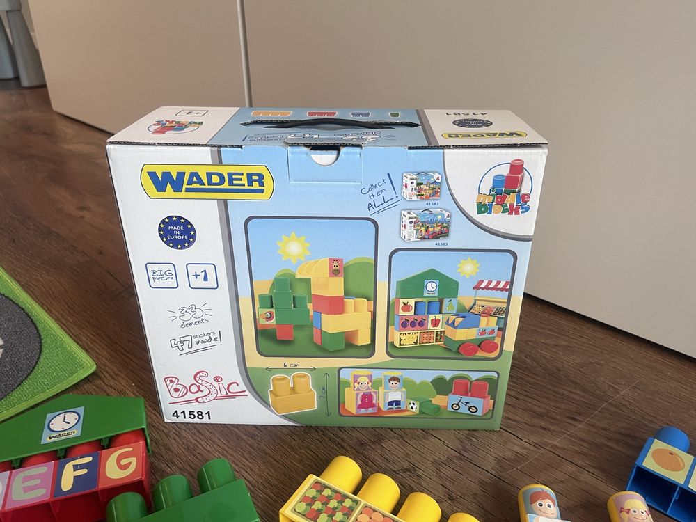 Klocki wader bardzo dobry stan