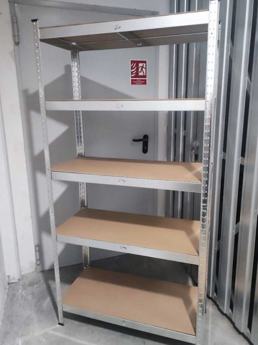 Regał Magazynowy Garażowy Solidny Metalowy 5 półek 180 x 90 x 40