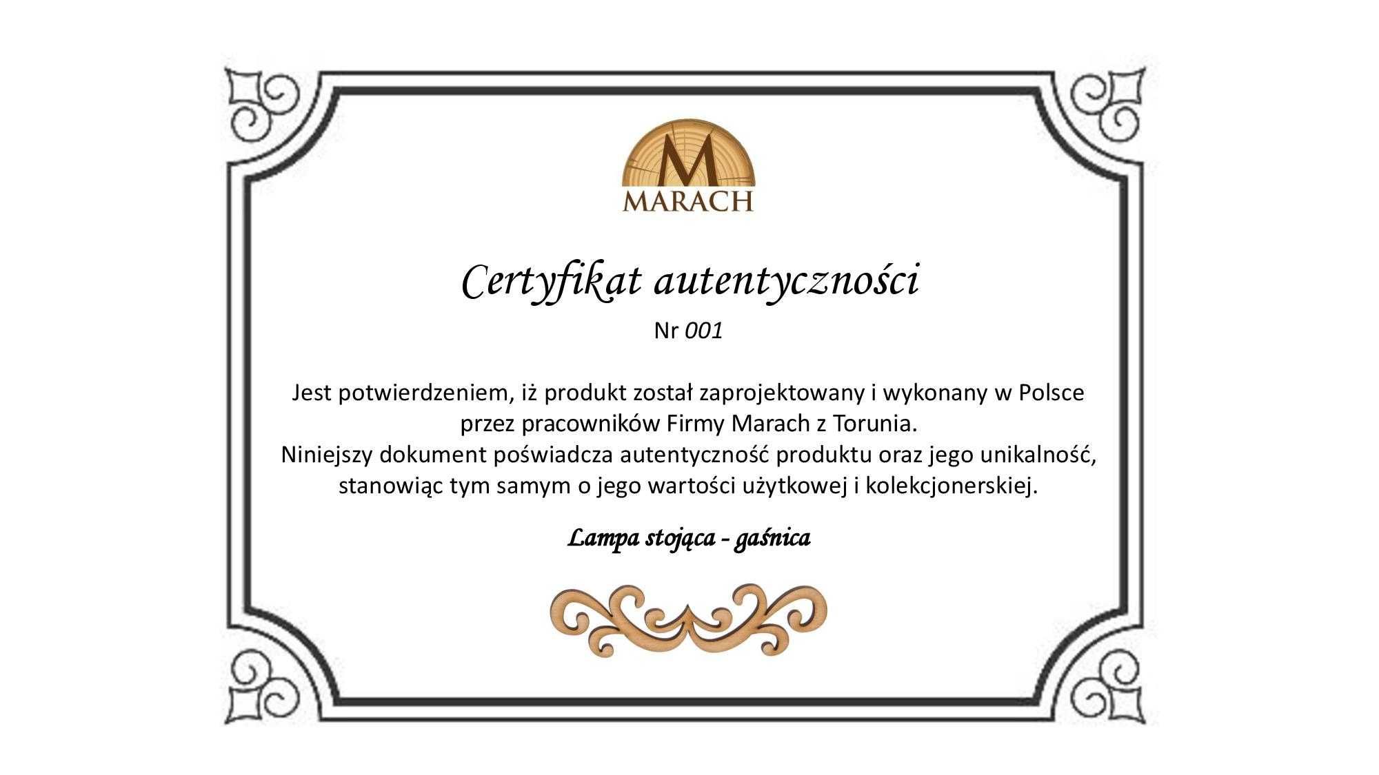 Lampa podłogowa gaśnica rustykalna loft