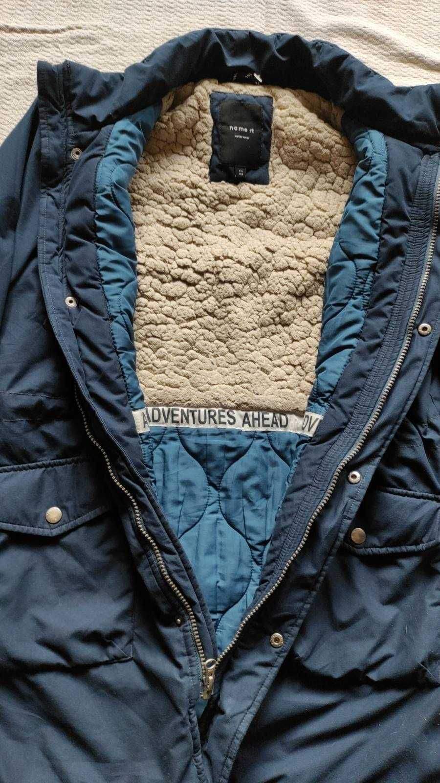 NAME IT оригинал куртка зимняя на рост 158 см возраст 13 лет