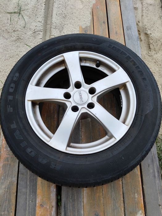 Używane alufelgi z oponami