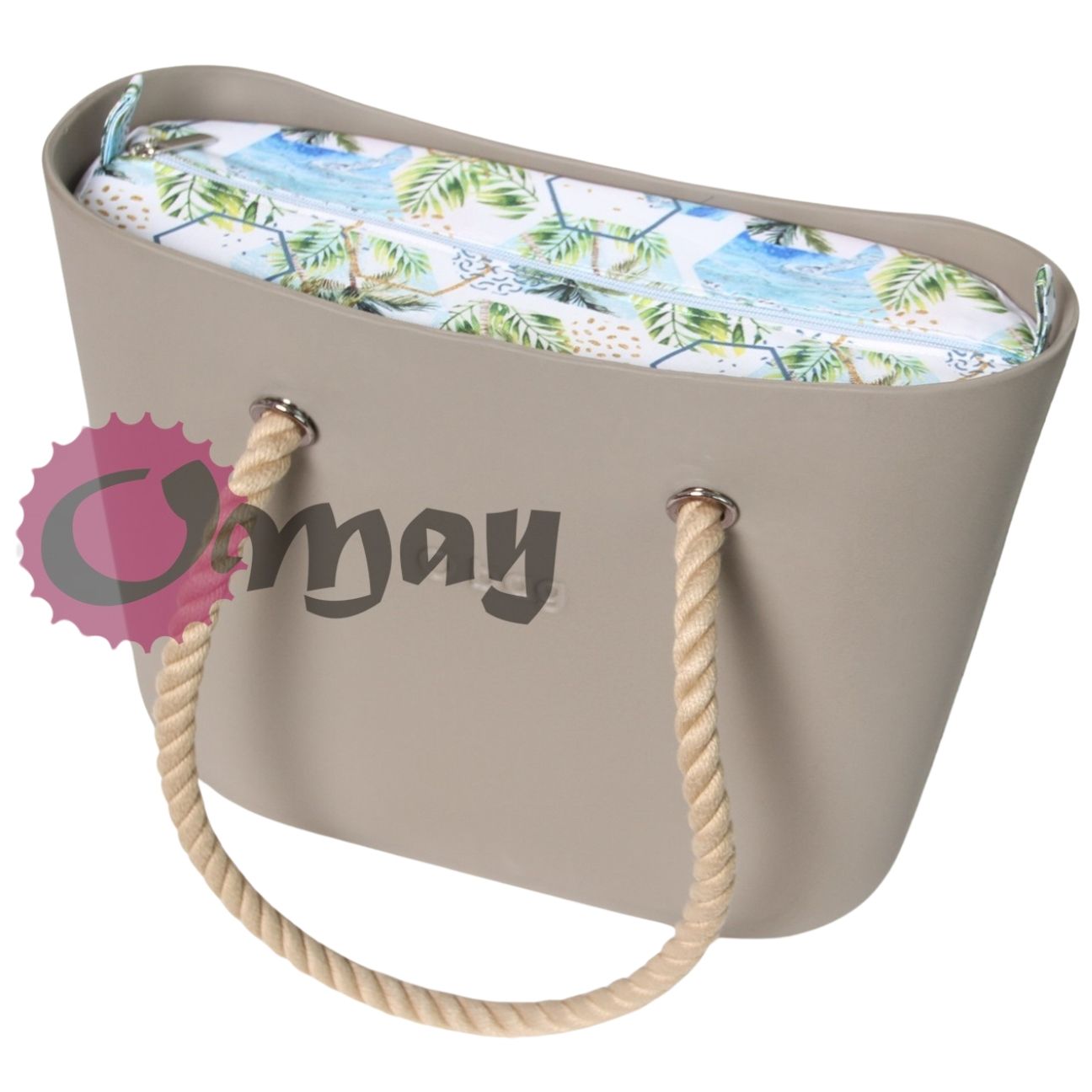 organizer do OBAG STANDARD palmy morze 2 kieszenie wkład OMAY