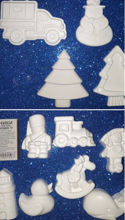 Гіпсові фігурки заготовки для творчості