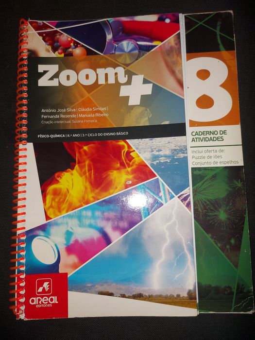 Caderno de atividades físico-quimica Zoom 8°ano