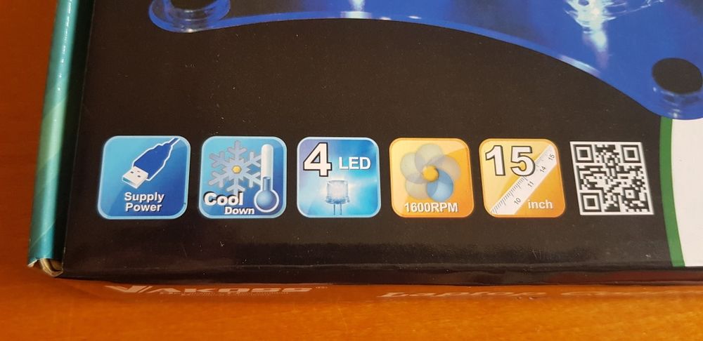 Chłodząca podkładka pod laptop nowa