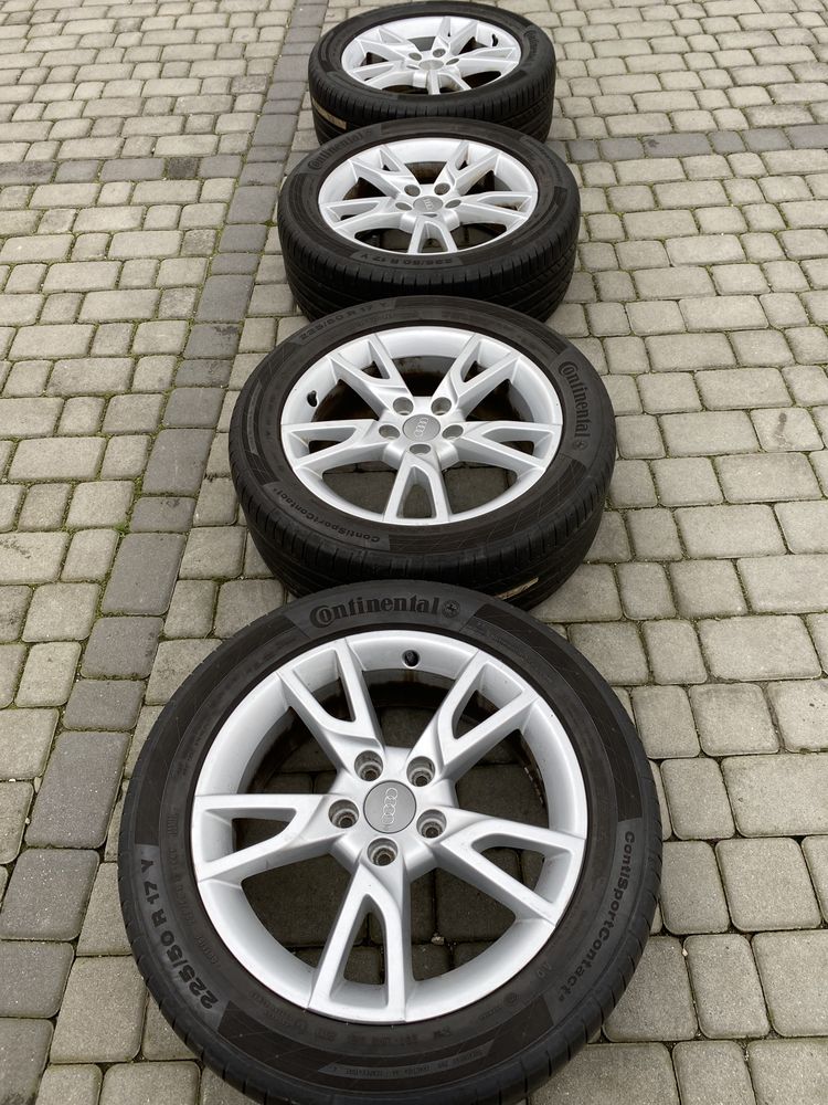 Alufelgi 5x112 17 cali Audi A3 A4 A5 A6 A7 A8 Q5 Q7 TT R8