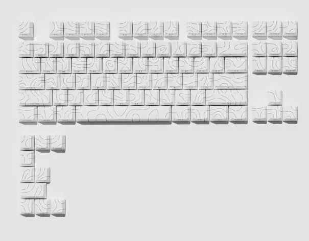 Zestaw nakładek na klawisze (keycaps) Zestaw klawiszy do klawiatury