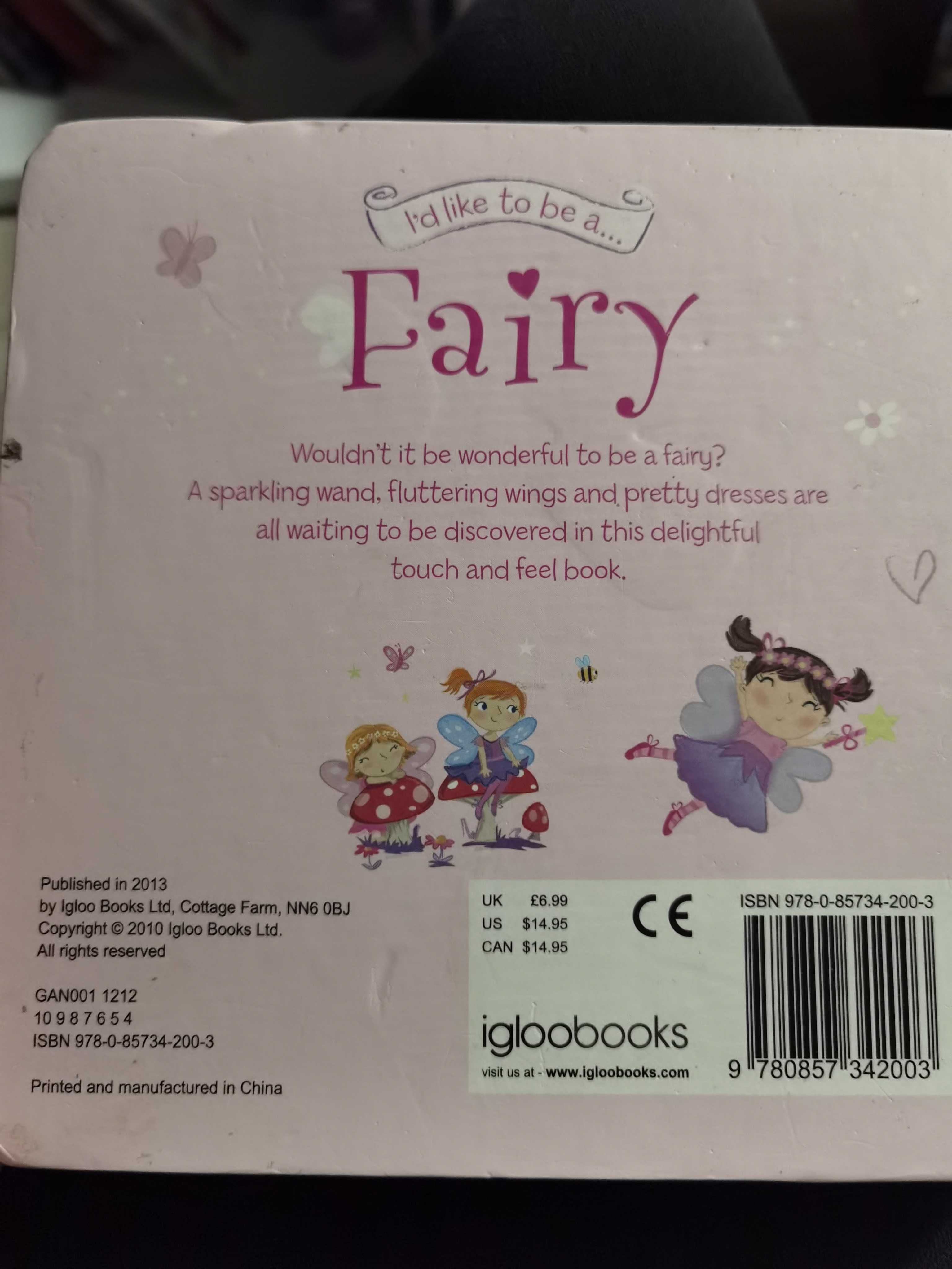 Używana. Książeczka dla dzieci po angielsku I'd like to be a fairy