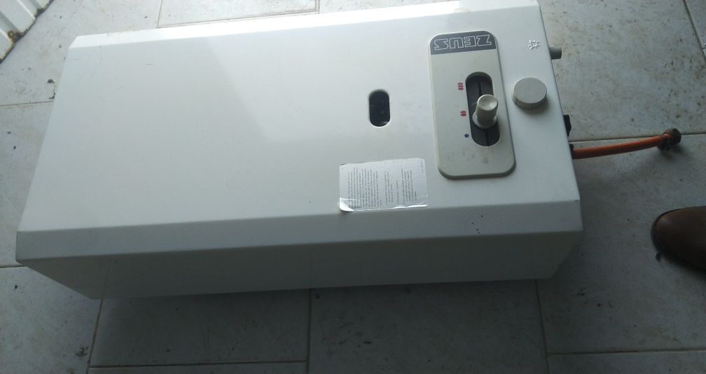 Esquentador a gás de botija